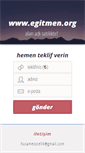 Mobile Screenshot of egitmen.org